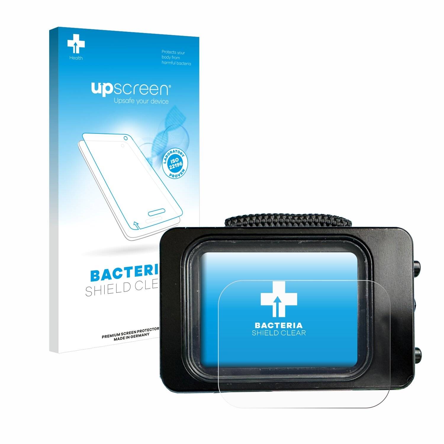 upscreen Bacteria Shield Schutzfolie für Divesoft Freedom dive computer -