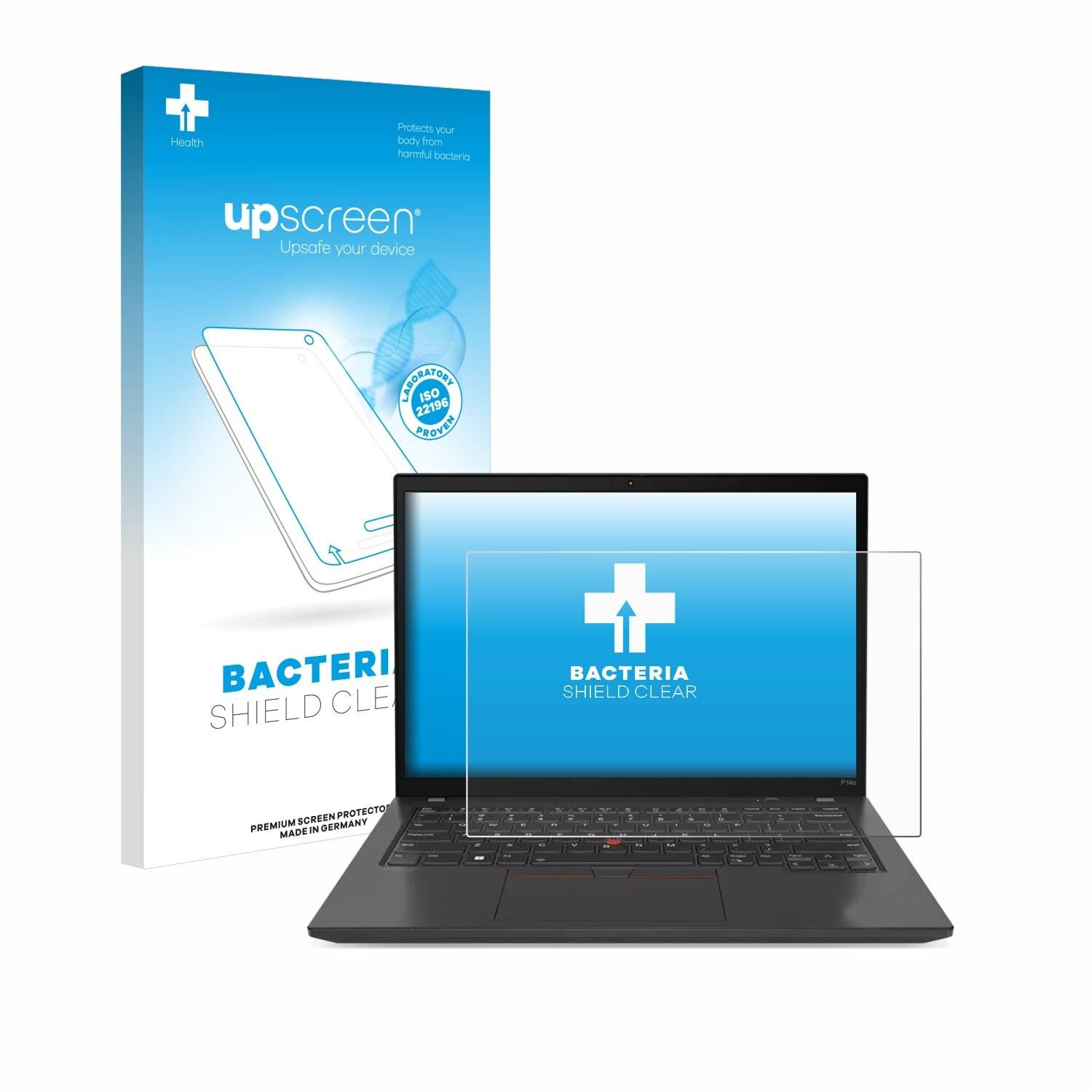 upscreen Bacteria Shield Schutzfolie für Lenovo ThinkPad P14s Gen 4 -