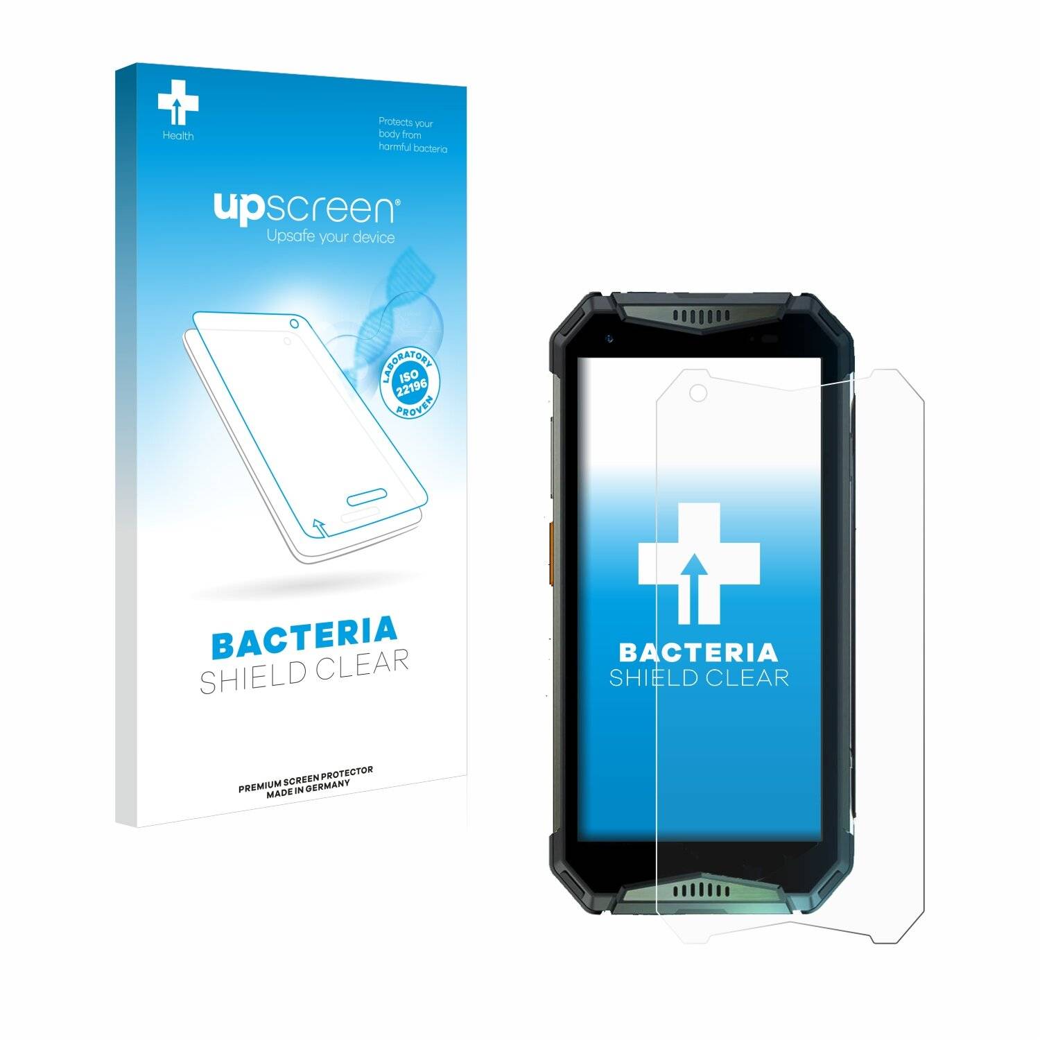 upscreen Bacteria Shield Schutzfolie für Ulefone Armor 20WT -