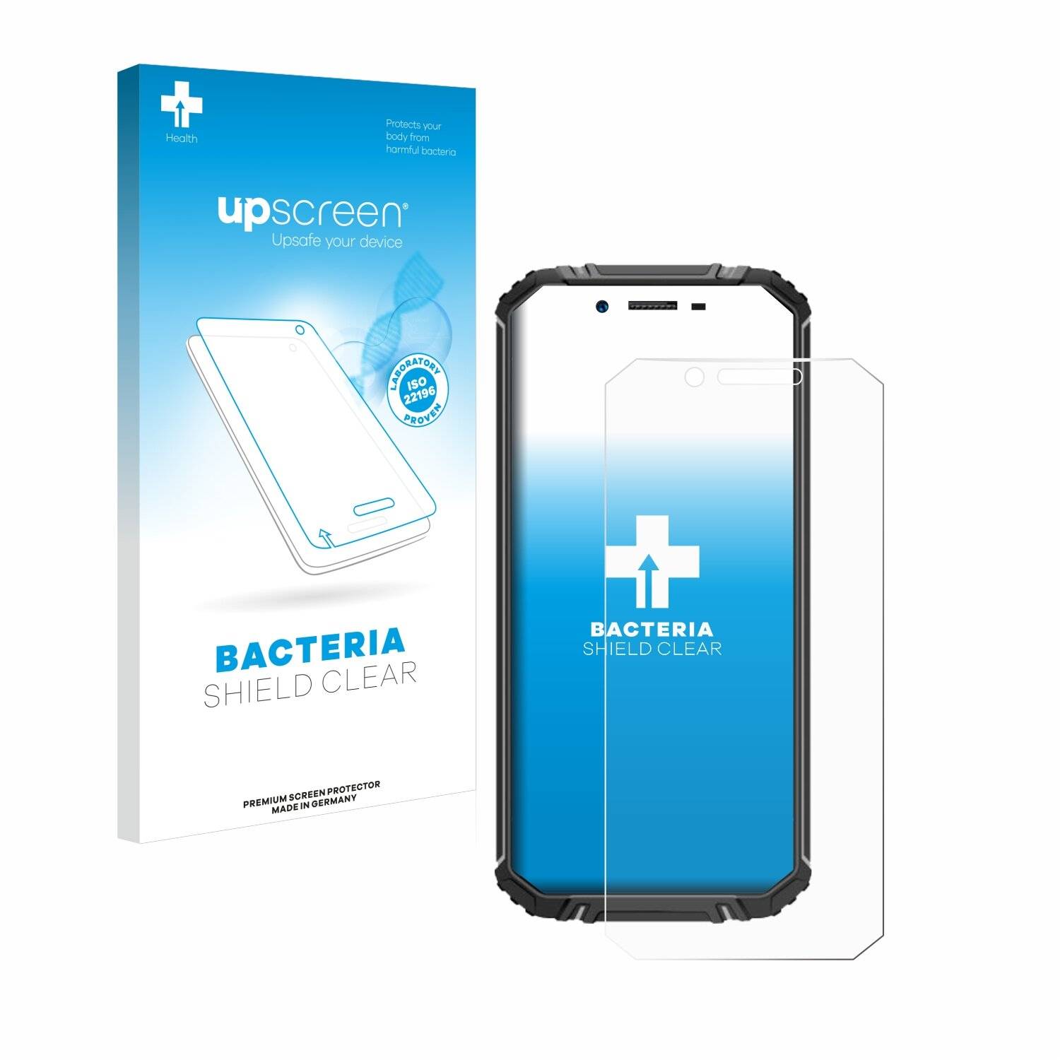 upscreen Bacteria Shield Schutzfolie für Oukitel WP18 -