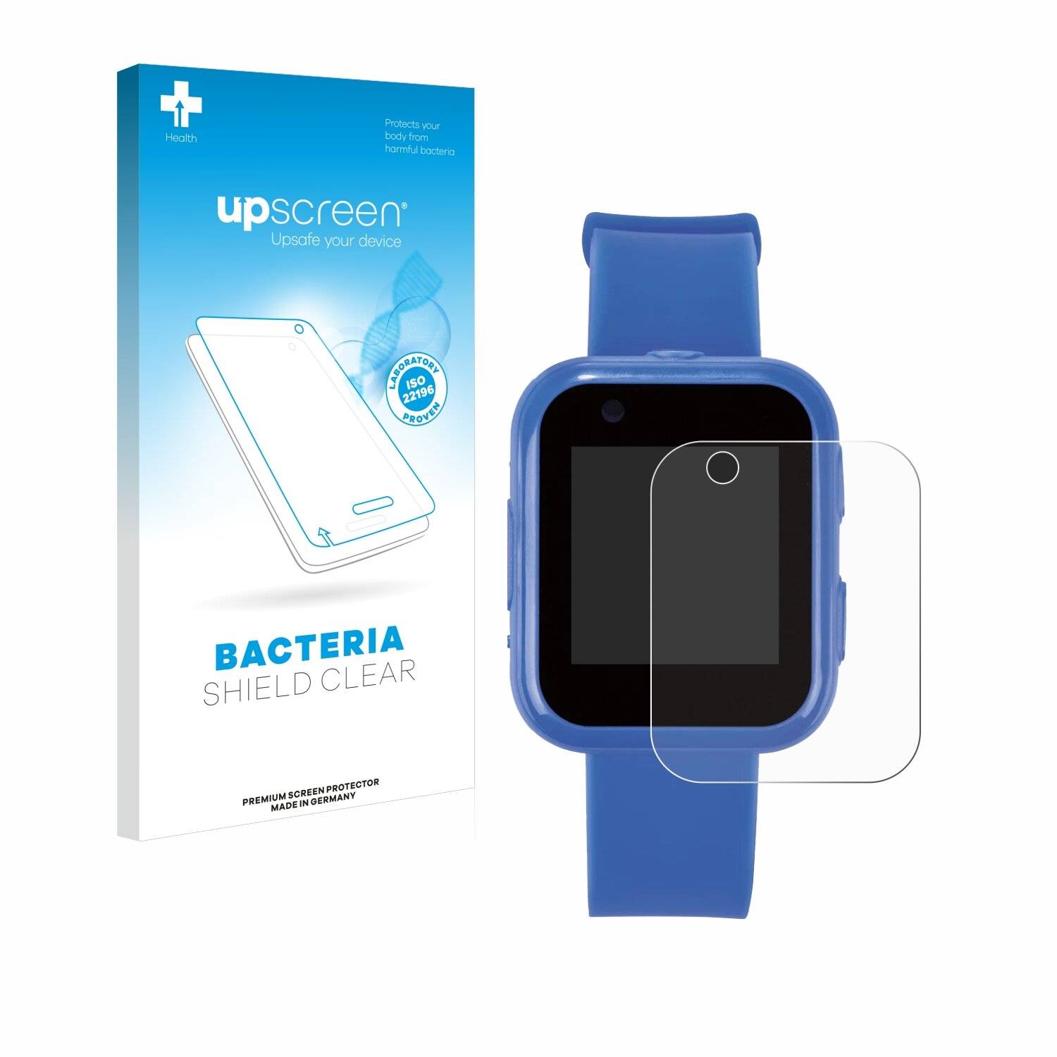 upscreen Bacteria Shield Schutzfolie für SilverCrest Kinder Smartwatch -