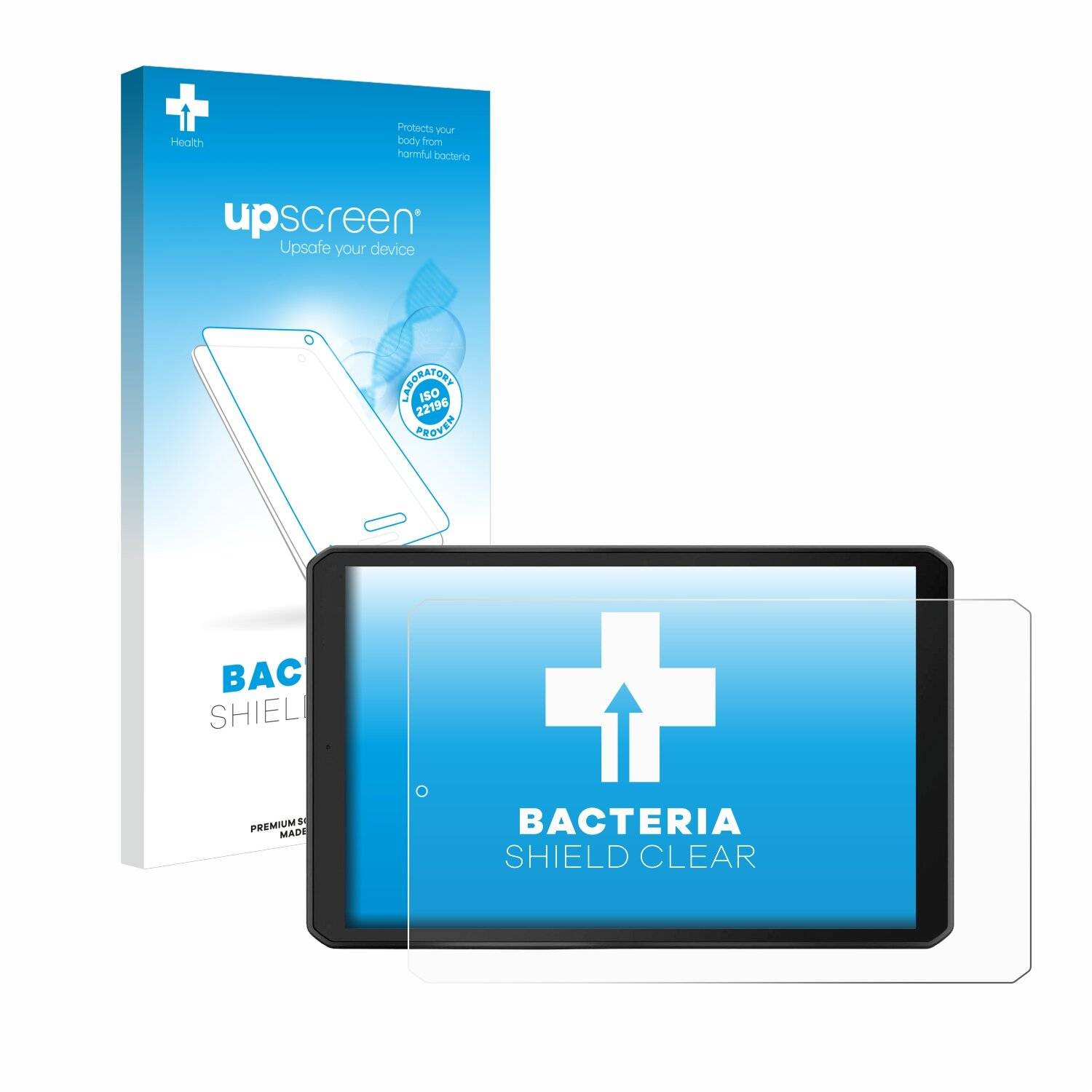 upscreen Bacteria Shield Schutzfolie für Garmin Camper 895 -