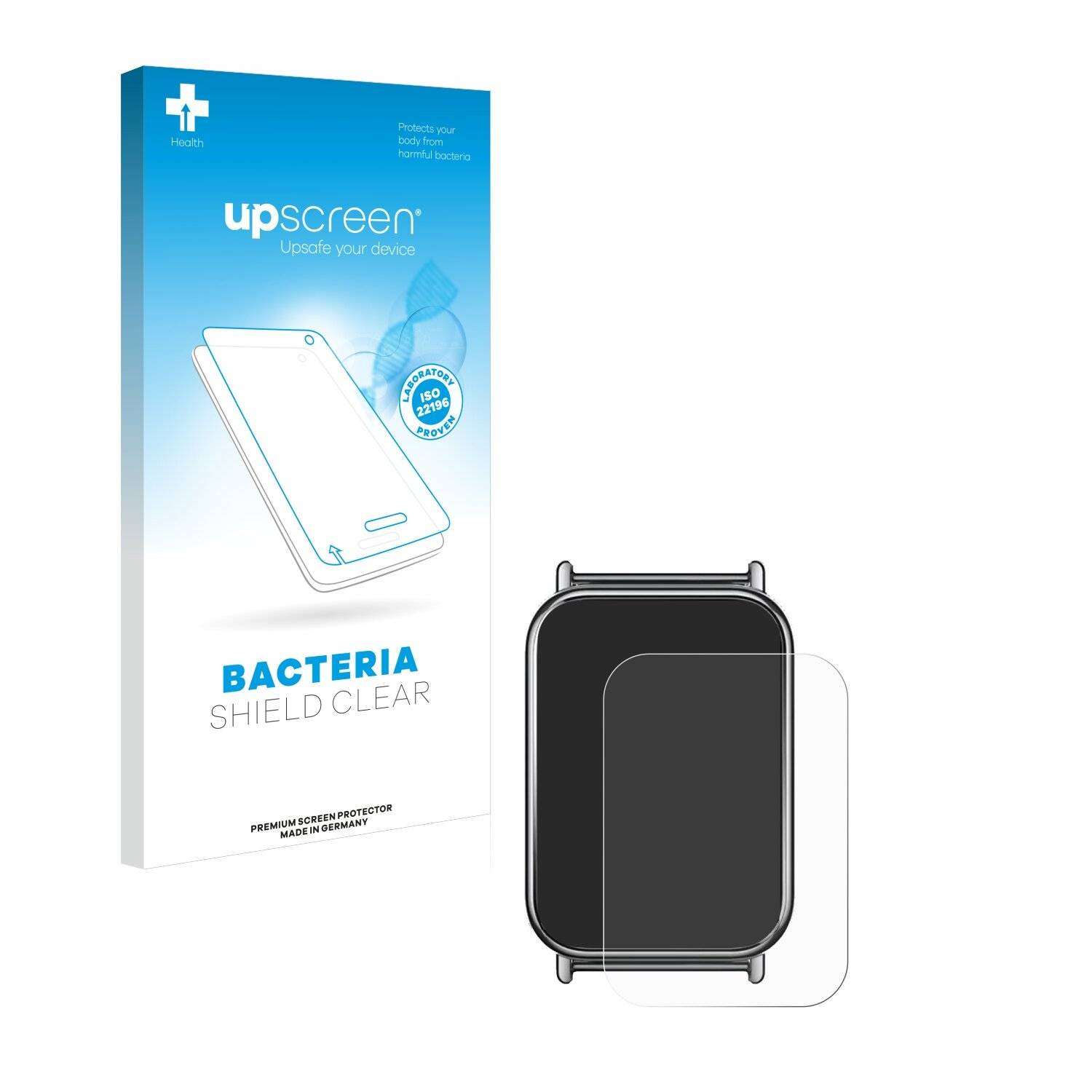 upscreen Bacteria Shield Schutzfolie für Xiaomi Mi Band 8 Pro -