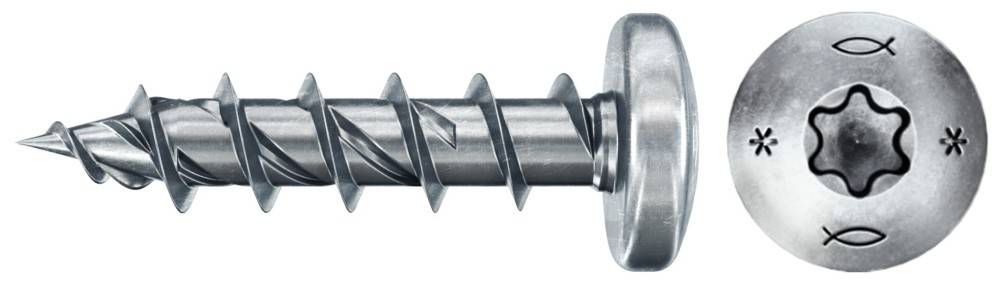 Ein silberner metallischer Wanddübel mit Spiraldesign und flacher Oberfläche, der typischerweise zum Befestigen von Schrauben in Trockenbau verwendet wird.