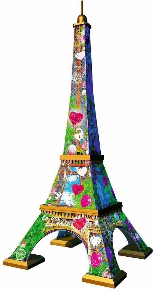 RAVENSBURGER Eiffelturm 3D Puzzle (Love Edition) 216 Teile