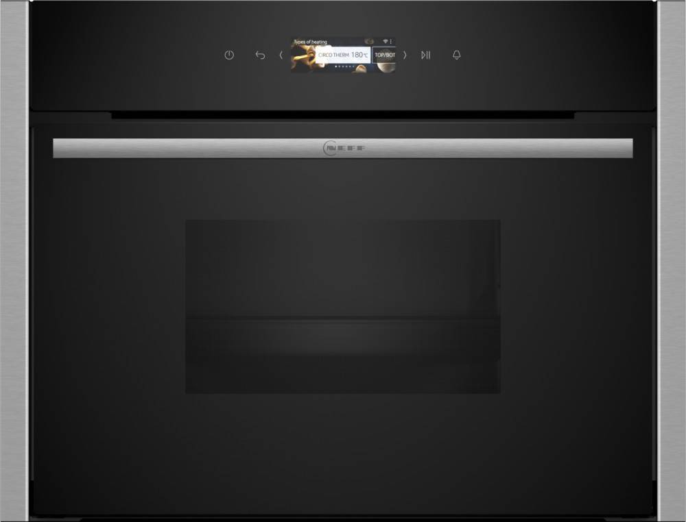 Ein Ofen mit digitaler Anzeige, die 