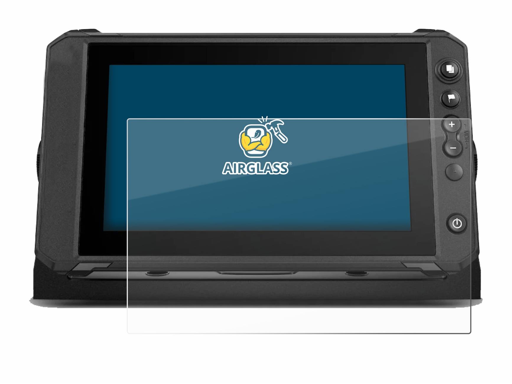 BROTECT AirGlass Glas Panzer-Folie für Lowrance Elite FS 9 - Schutzglas