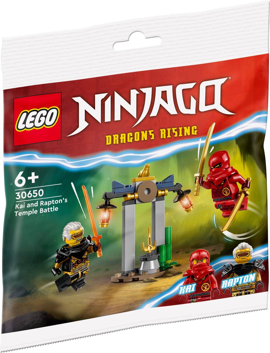 LEGO Ninjago Dragons Rising: Kais und Raptons Tempelkampf
