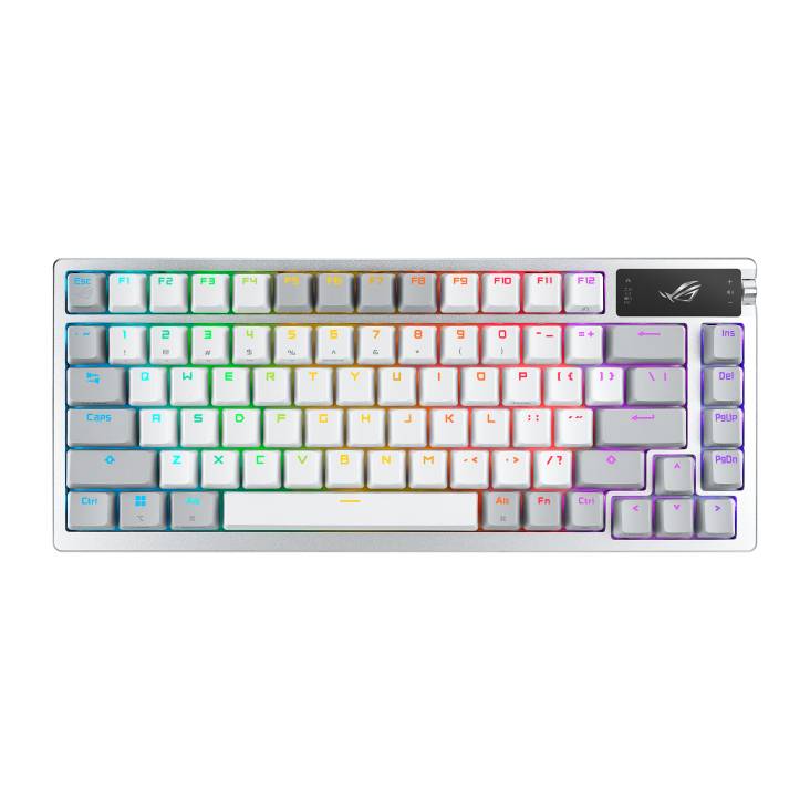Tastatur ROG Azoth weiß Gaming Tastatur Frankreich Layout