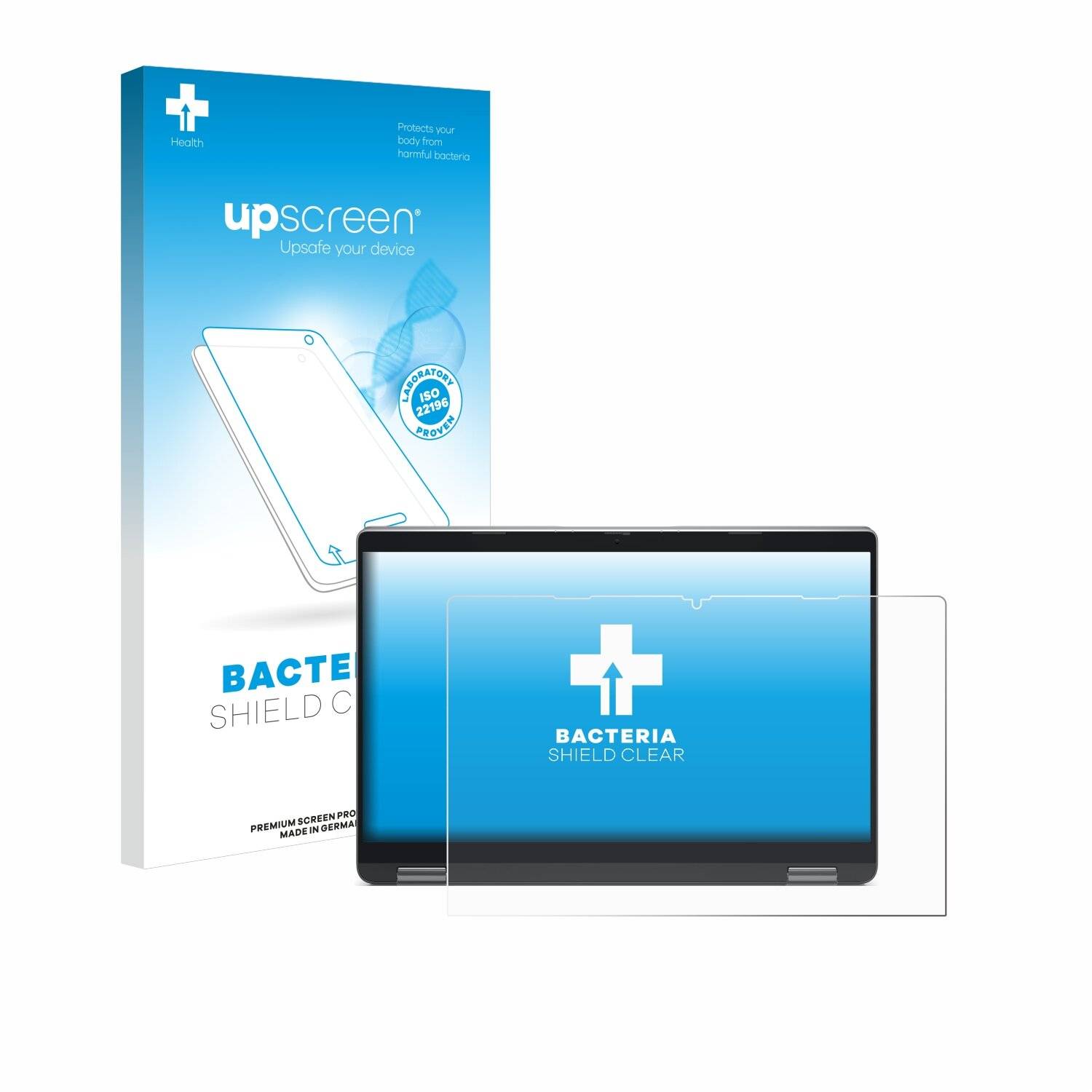 upscreen Bacteria Shield Schutzfolie für Dell Latitude 5340 2-in-1 -