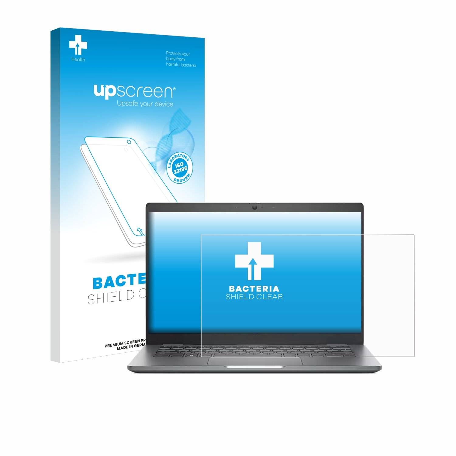 upscreen Bacteria Shield Schutzfolie für Dell Latitude 5340 Laptop -