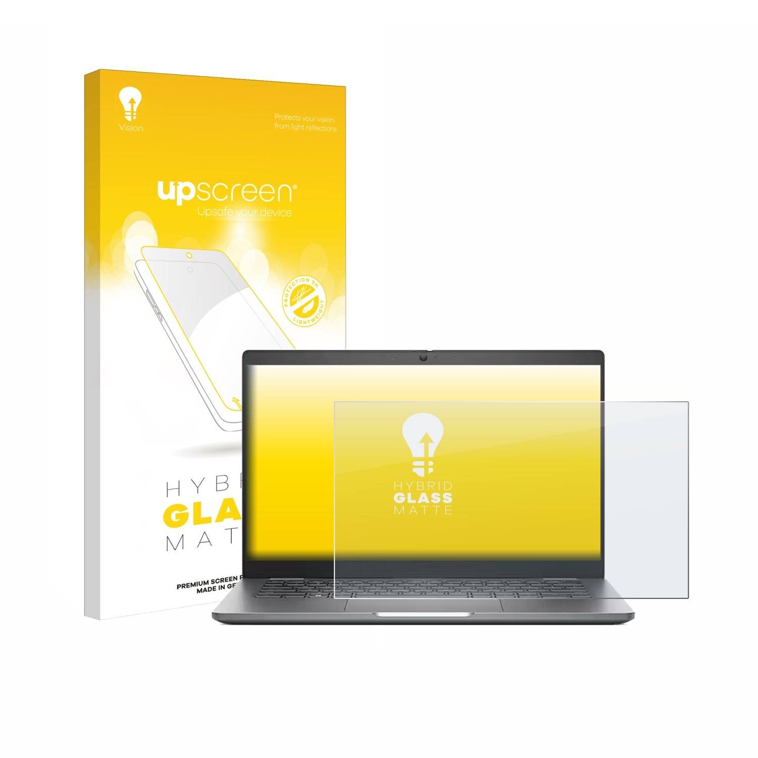 upscreen Hybrid Glas Matt Panzer-Folie für Dell Latitude 5340