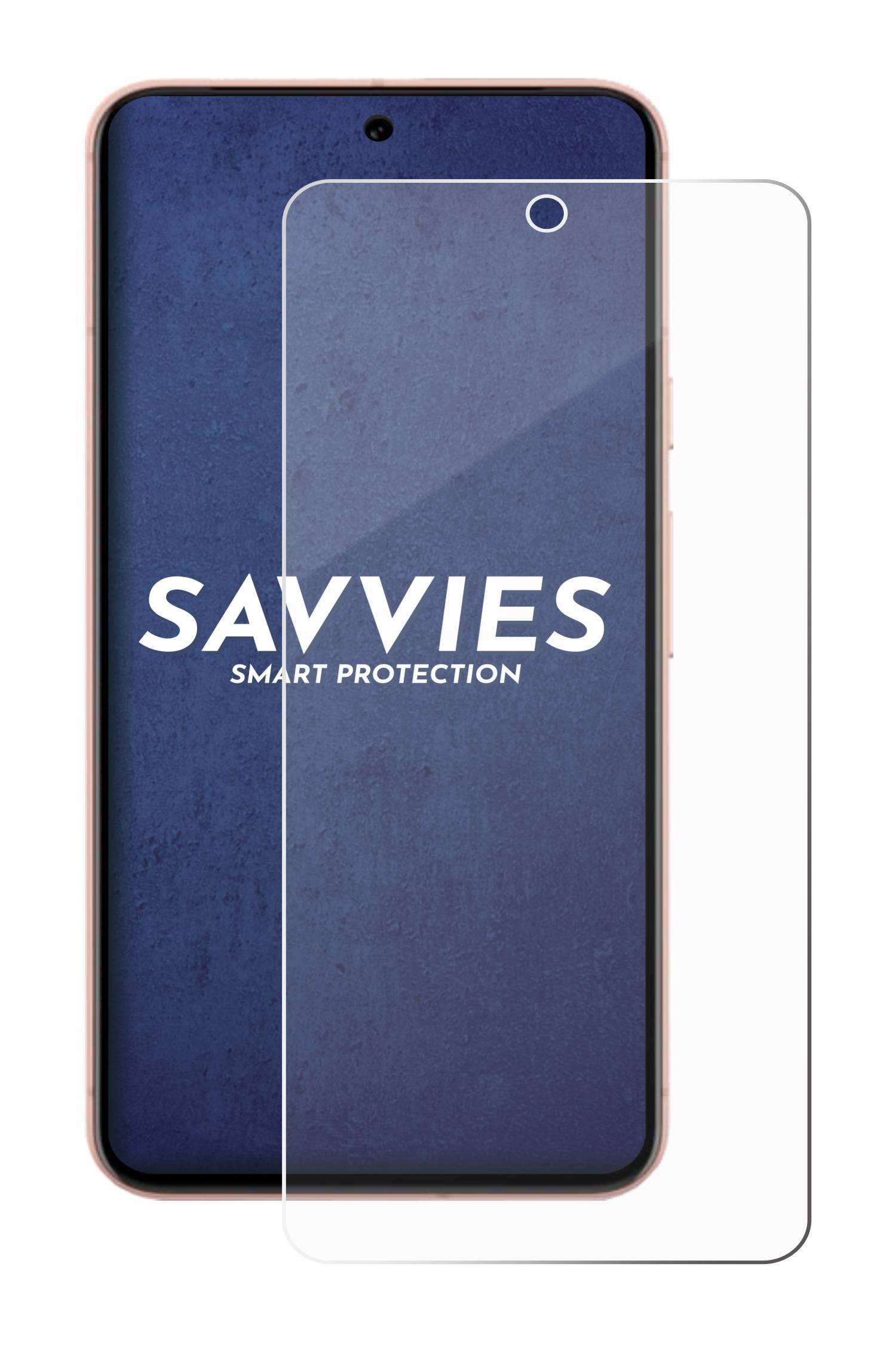 Savvies Clear Panzerglas für Google Pixel 8