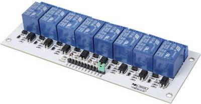 Velleman VMA436 Zubehör für Entwicklungsplatinen Relaismodul Blau
