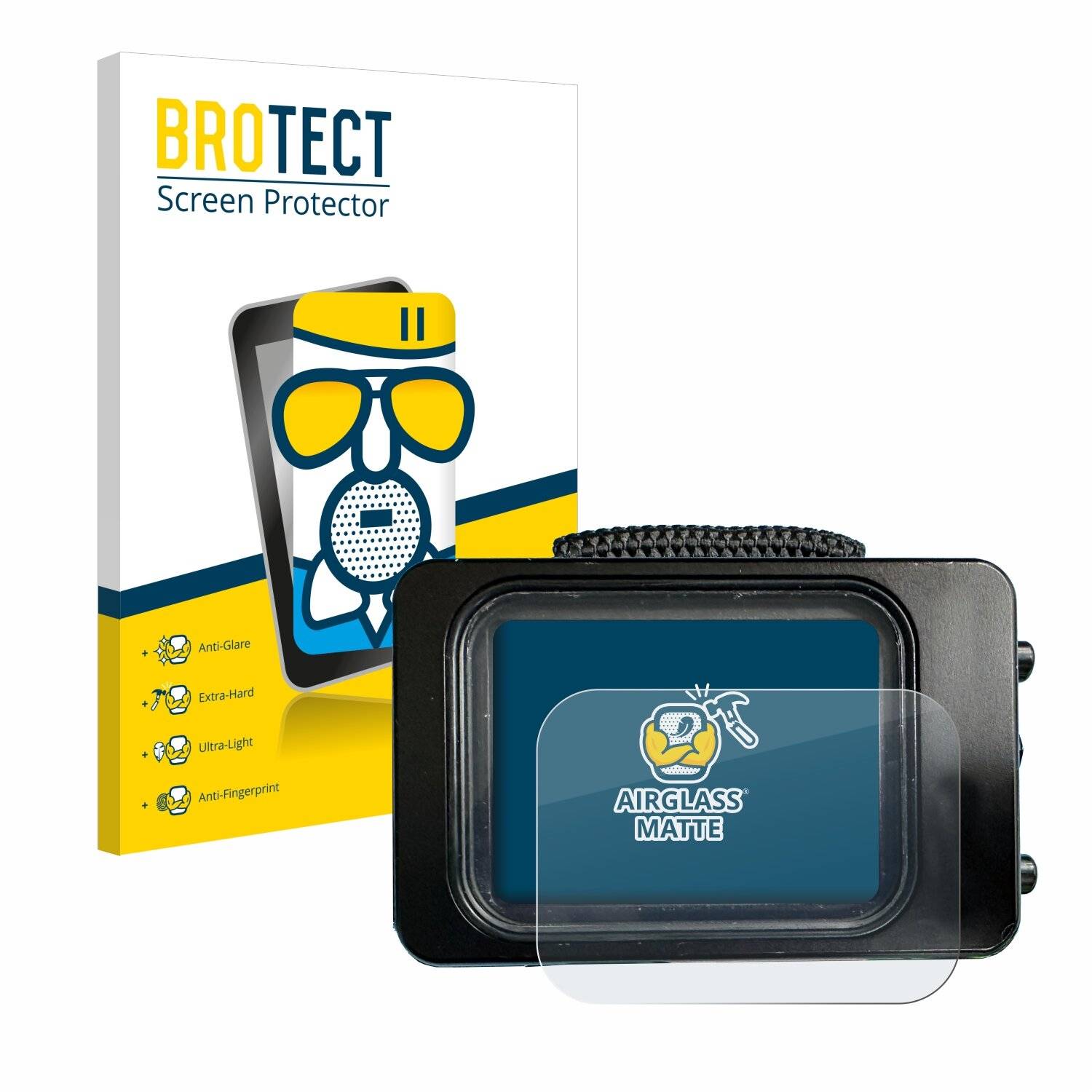 BROTECT AirGlass Matt Glas Panzer Folie für Divesoft Freedom dive