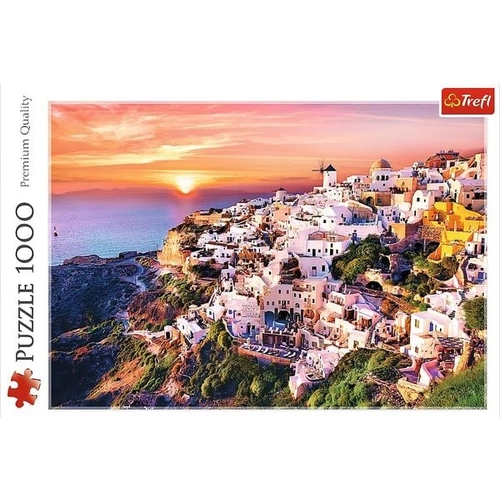 Trefl - Puzzle - Sonnenuntergang über Santorini, 1000 Teile Trefl - Puzzle - Sonnenuntergang über Santorini, 1000 Teile