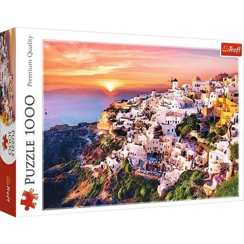 Trefl - Puzzle - Sonnenuntergang über Santorini, 1000 Teile Trefl - Puzzle - Sonnenuntergang über Santorini, 1000 Teile