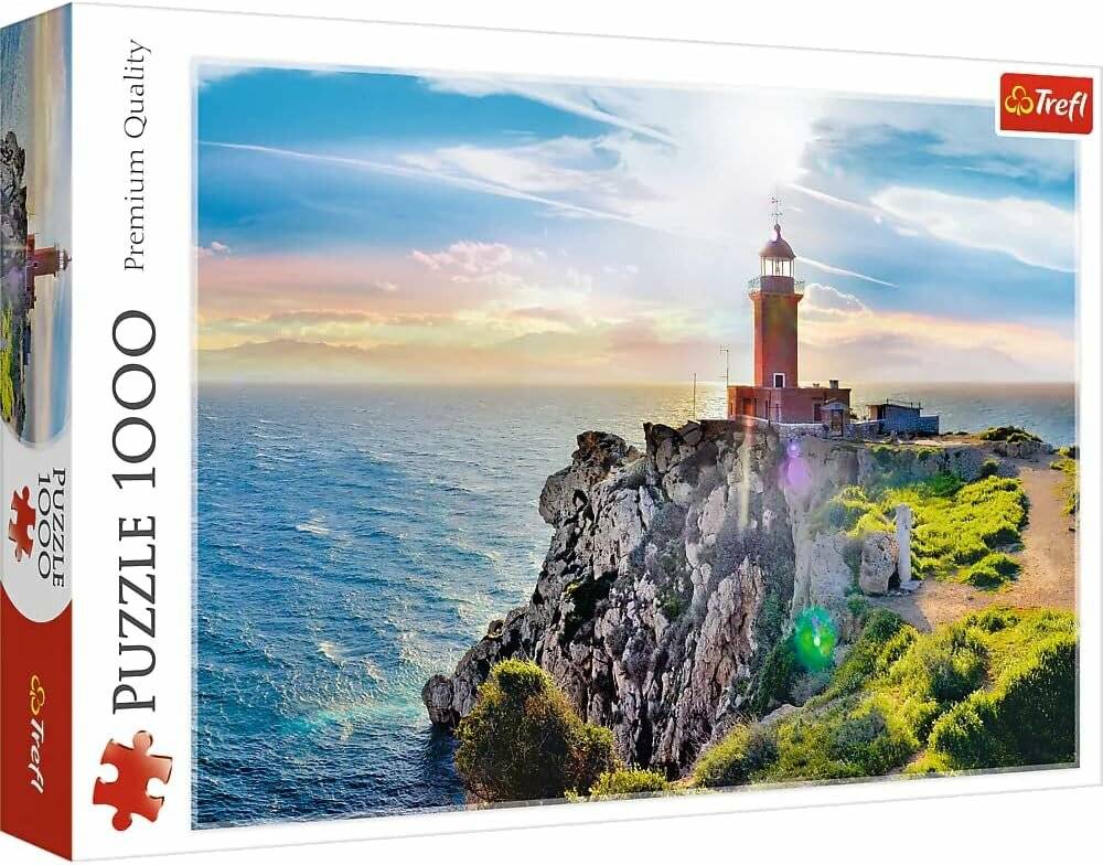 TREFL Puzzle Melagavi Leuchtturm, Griechenland 1000 Teile