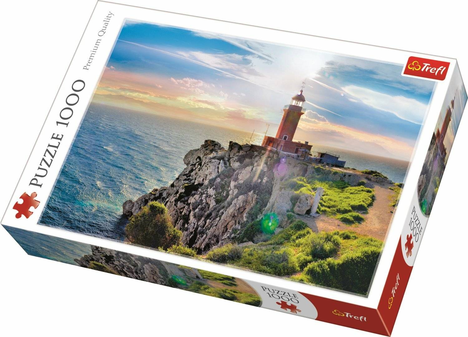 TREFL Puzzle Melagavi Leuchtturm, Griechenland 1000 Teile