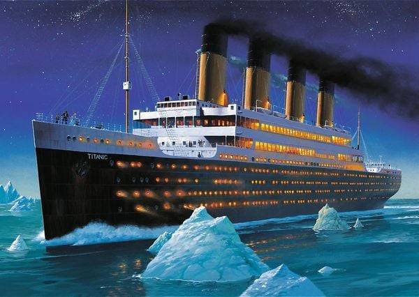 Trefl - Puzzle - Titanic, 1000 Teile