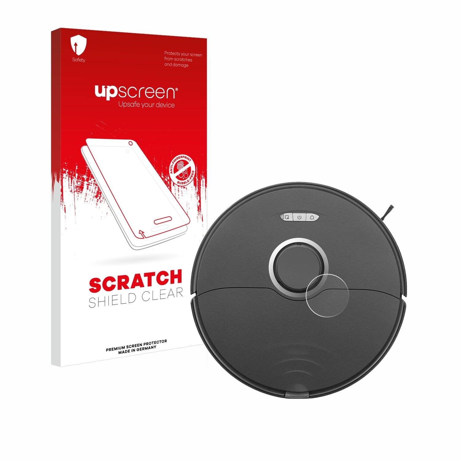 upscreen Scratch Shield Schutzfolie für Roborock S8 Lidar Sensor (nur weißes
