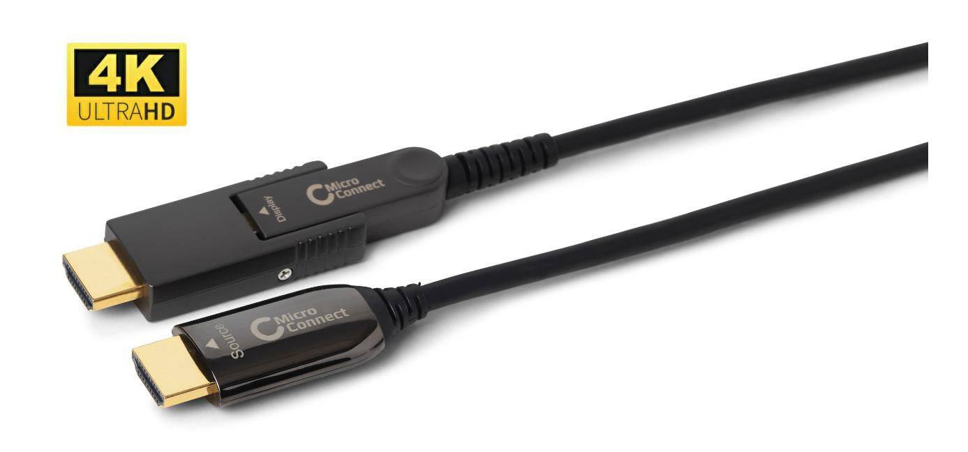 Aktives optisches Hochgeschwindigkeitskabel HDMI 2.0 A-D 50m mit HDMI