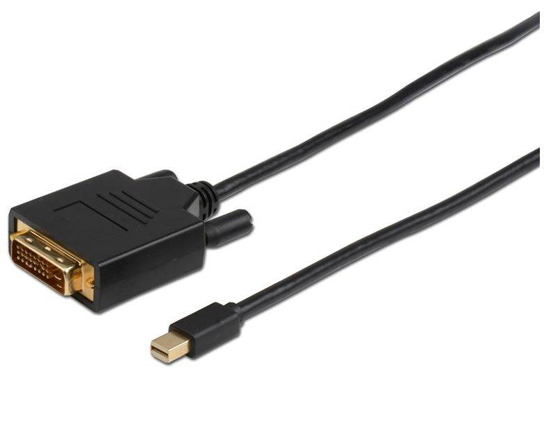 Mini Displayport auf DVI-D Kabel 1m Dual Link 24+1