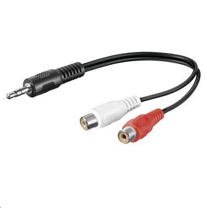 Audio-Adapterkabel, 0,2 Meter Audio-Adapterkabel 3,5 mm auf