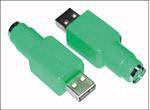Adapter USB A - PS/2 M-F USB A/PS/2 M-F USB PS/2