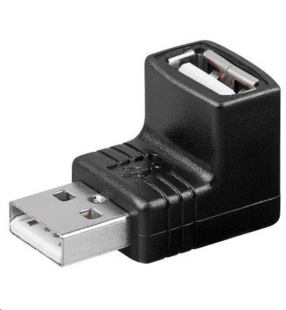 USB 2.0 Adapter A - A Gewinkelt 90 M-F CE WEEE