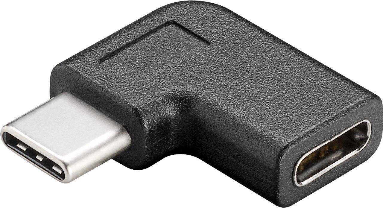 USB-C auf C gewinkelt Adapter 90 USB-C auf USB-C Stecker-Buchse