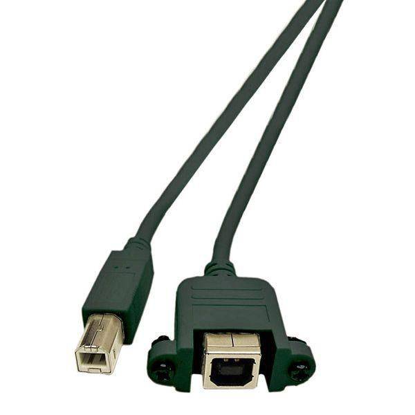 USB2.0 Verlängerung B-B M-F 1,8 m Schaltschranktyp