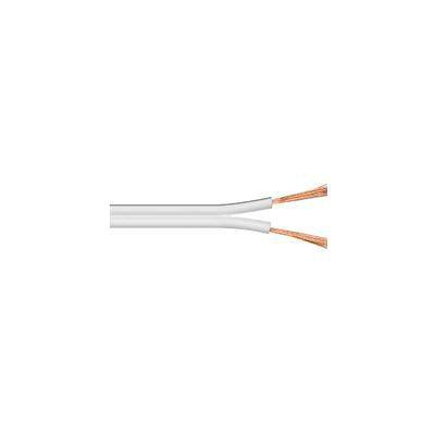 Lautsprecherkabel, 10m, weiß Kabeldurchmesser 2 x 15 mm² CCA