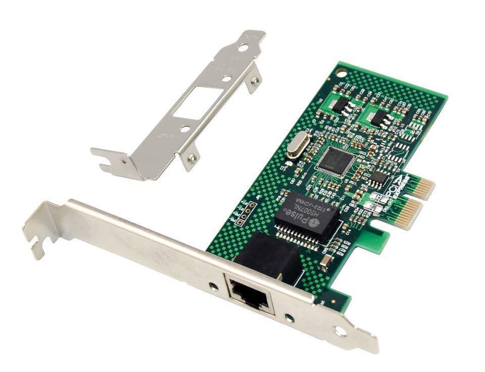 1 Port RJ45 Netzwerkkarte PCIe Main Chip Intel 82574 1 GbE