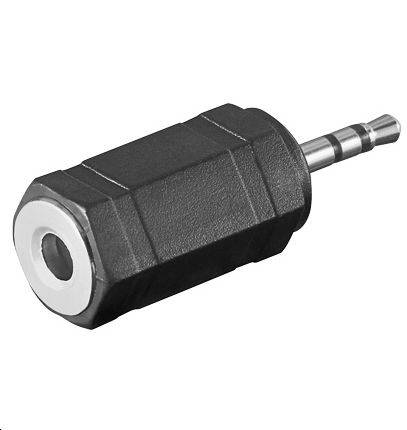 Adapter 2,5mm - 3,5mm M-F Stereo