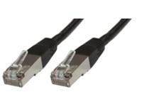 F/UTP CAT5e 3m Schwarzer PVC-Außenschirm : Abschirmung aus Folie