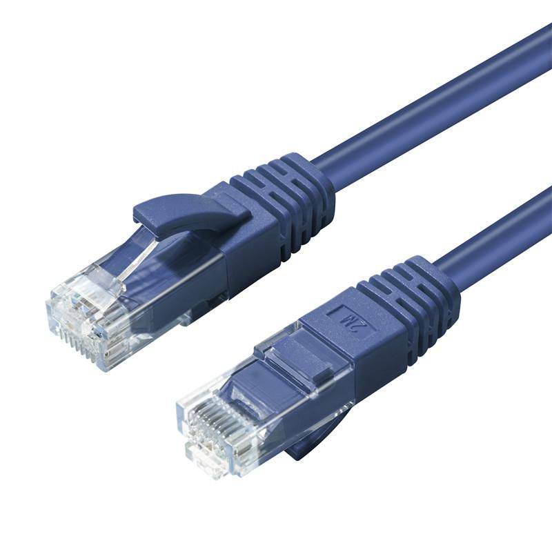 CAT6A UTP 7.5m Blau LSZH Ungeschirmtes Netzwerkkabel