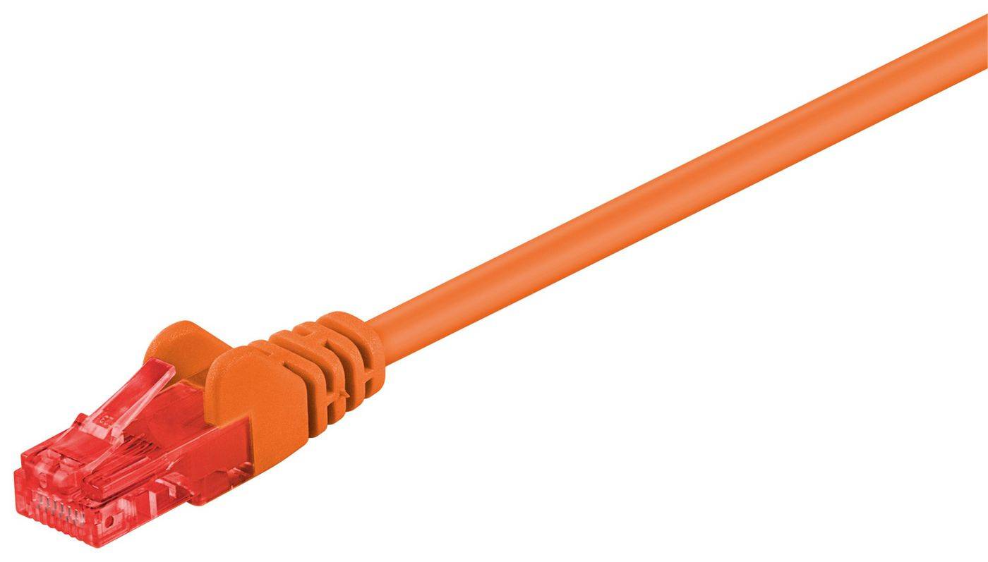 U/UTP CAT6 3M Orange PVC Ungeschirmtes Netzwerkkabel