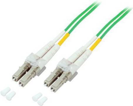 Microconnect FIB551010 Glasfaserkabel 10 m OM5 LC/UPC Grün (FIB551010)