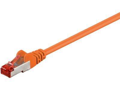 F/UTP CAT6 10m Orange PVC-Außenschirm : Abschirmung aus Folie