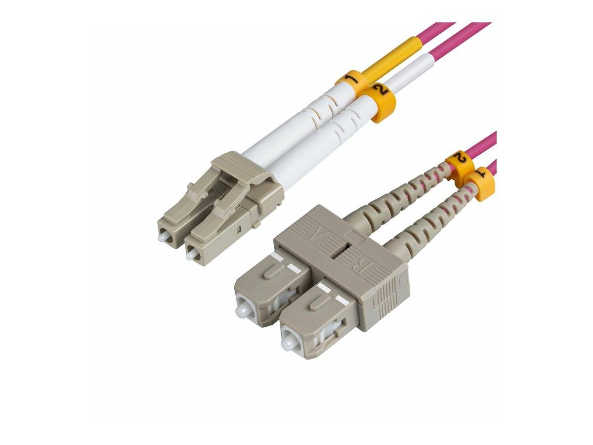 MicroConnect Netzwerkkabel - LC/UPC Multi-Moduszu SC/UPC Multi-Modus - 3 m -