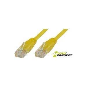 U/UTP CAT5e 0.5M Gelb PVC Ungeschirmtes Netzwerkkabel,