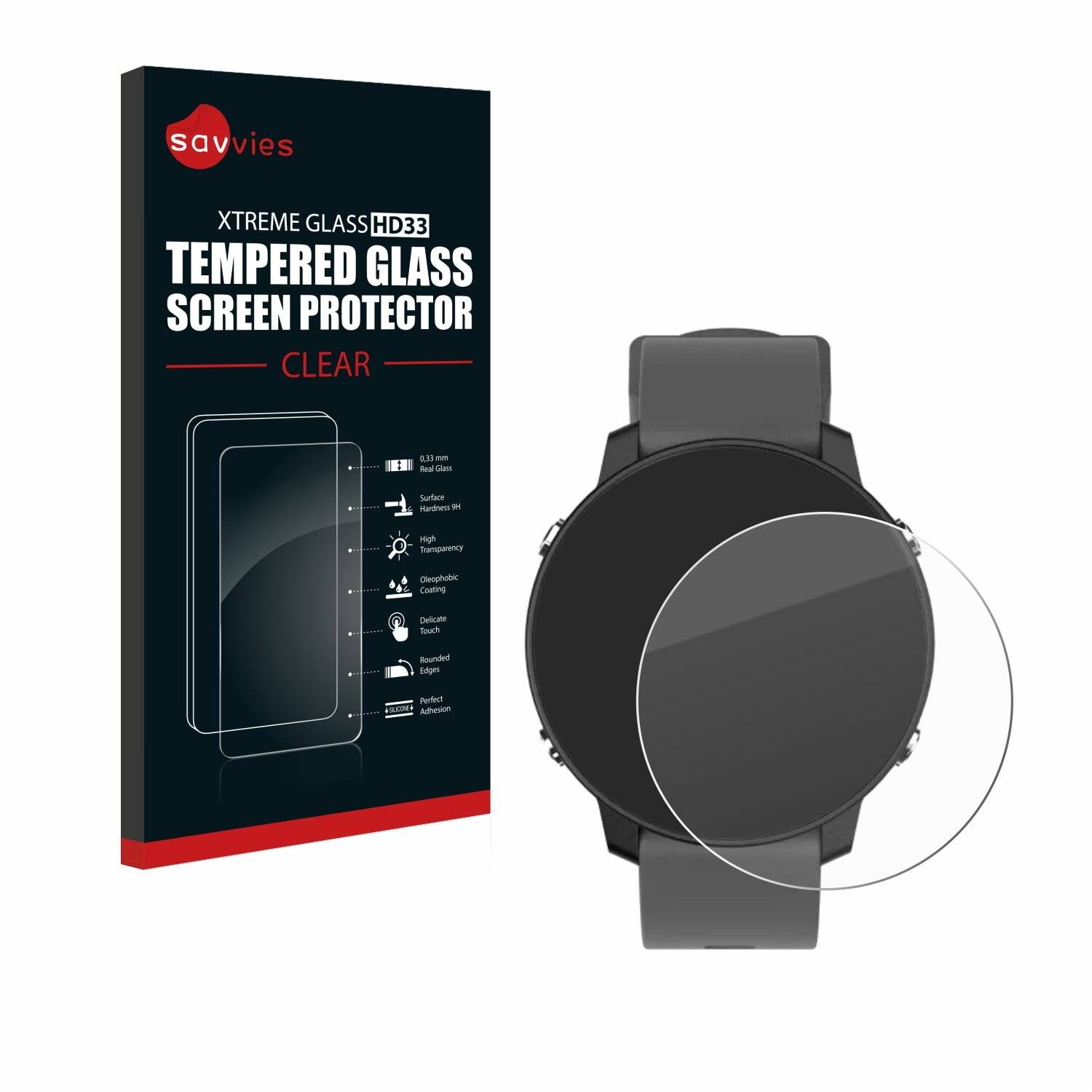 Savvies Clear Schutzglas für Shot Scope G5 GPS