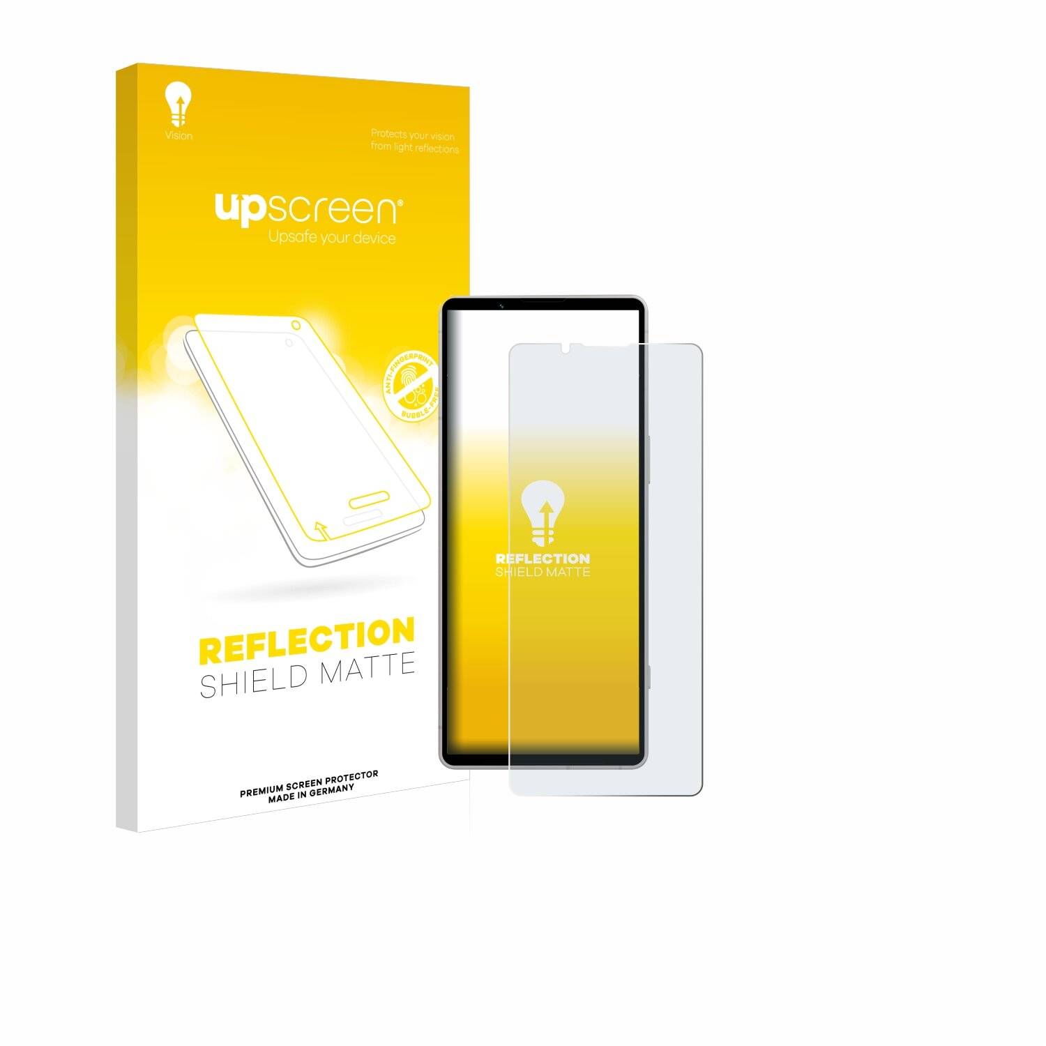 upscreen Reflection Shield Matt Schutzfolie für Sony Xperia 5