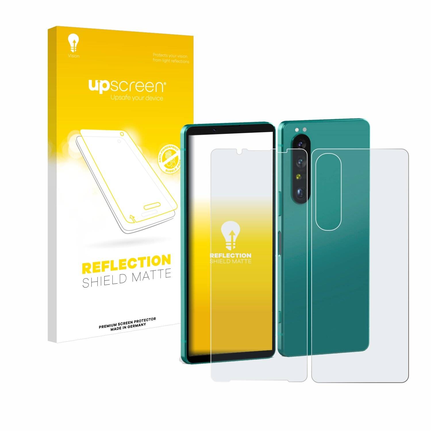 upscreen Reflection Shield Matt Schutzfolie für Sony Xperia 1 V
