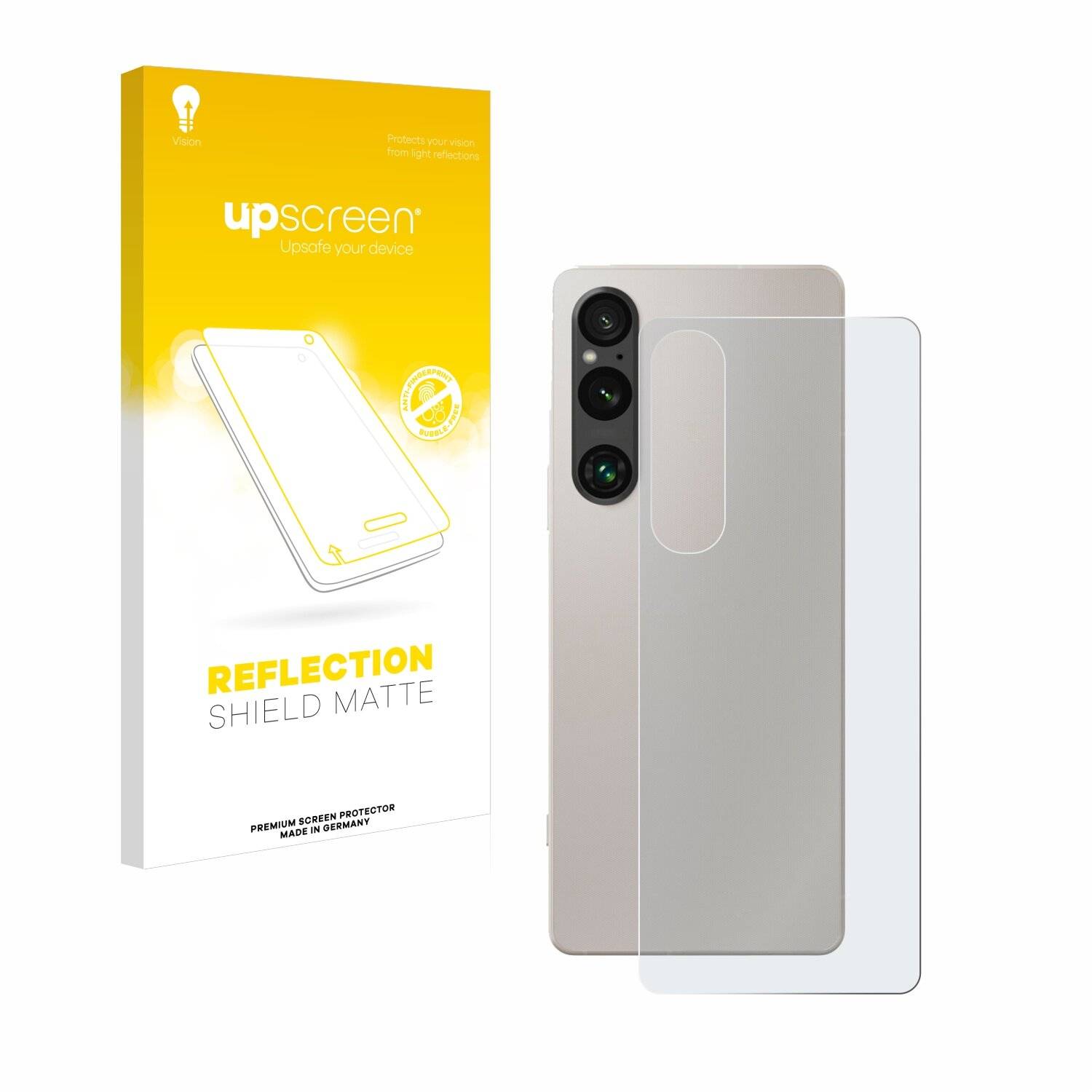 upscreen Reflection Shield Matt Schutzfolie für Sony Xperia 1 V