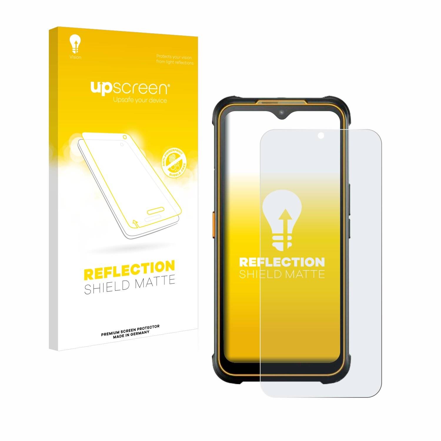upscreen Reflection Shield Matt Schutzfolie für AGM Glory