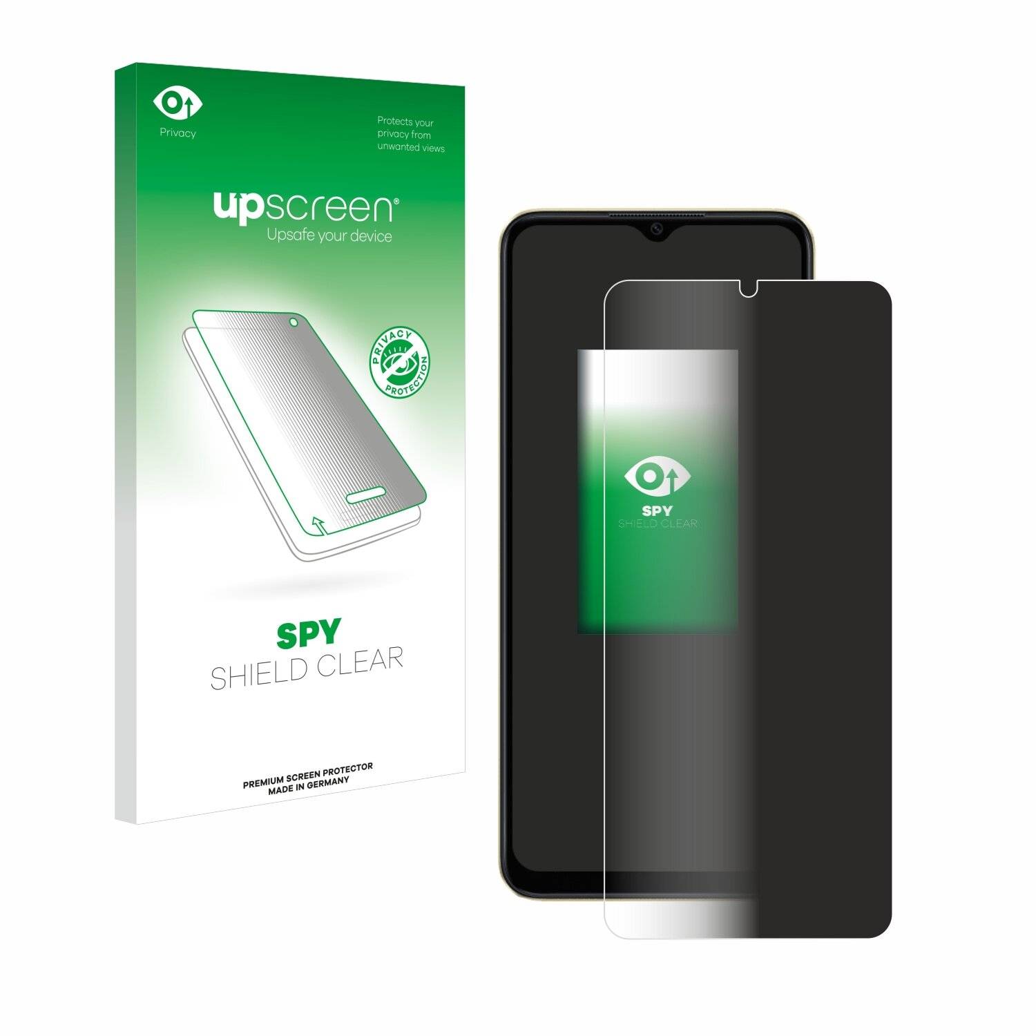upscreen Spy Shield Sichtschutz-Folie für Oppo