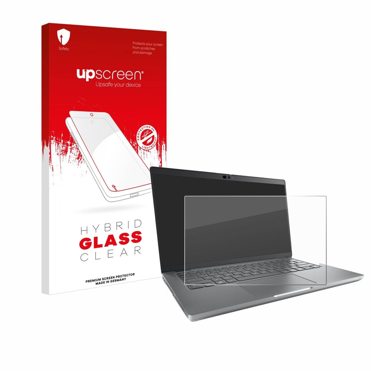 upscreen Hybrid Glas Panzer-Folie für Dell Latitude 9430