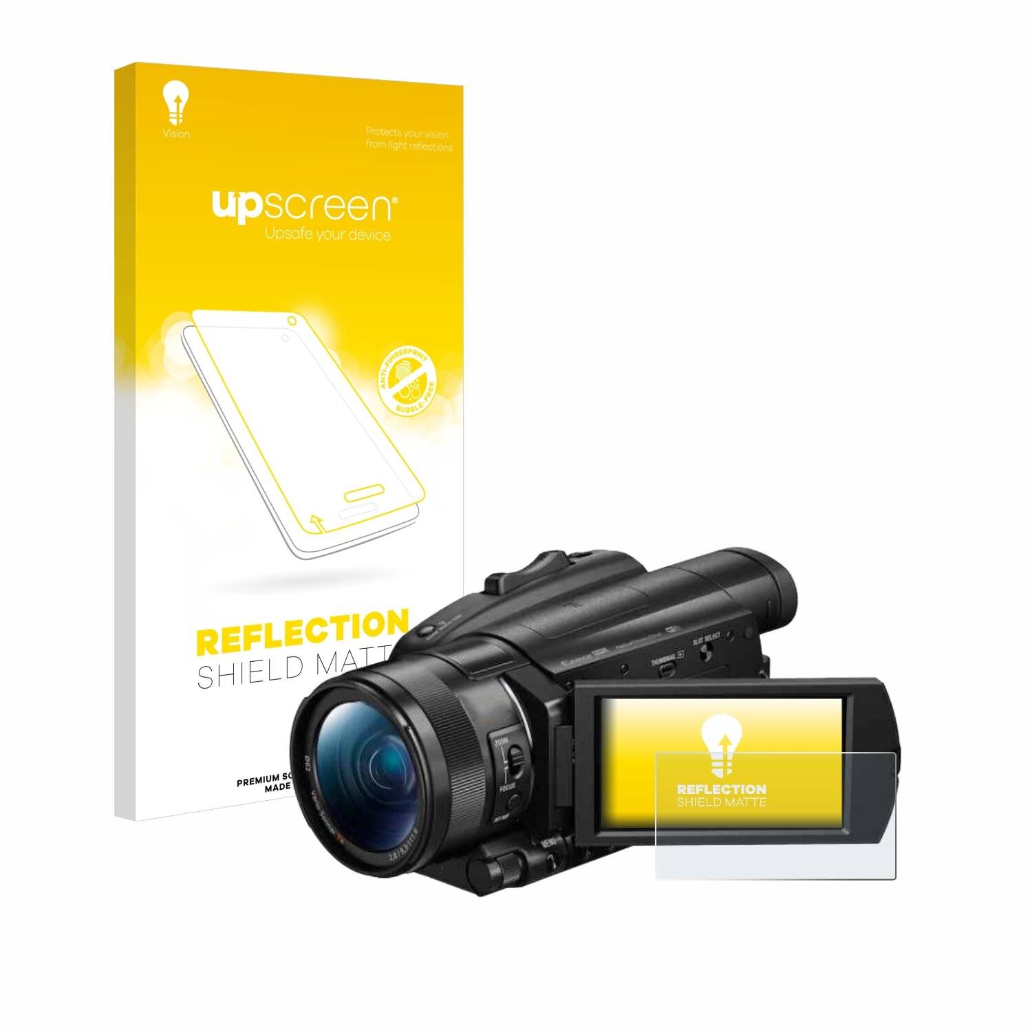 upscreen Reflection Shield Matt Schutzfolie für Sony